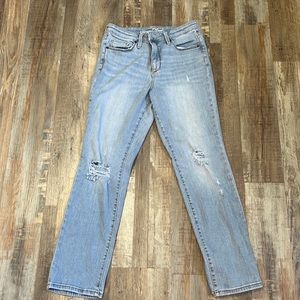 Universal thread high rise straight crop jeans (worn a couple times)